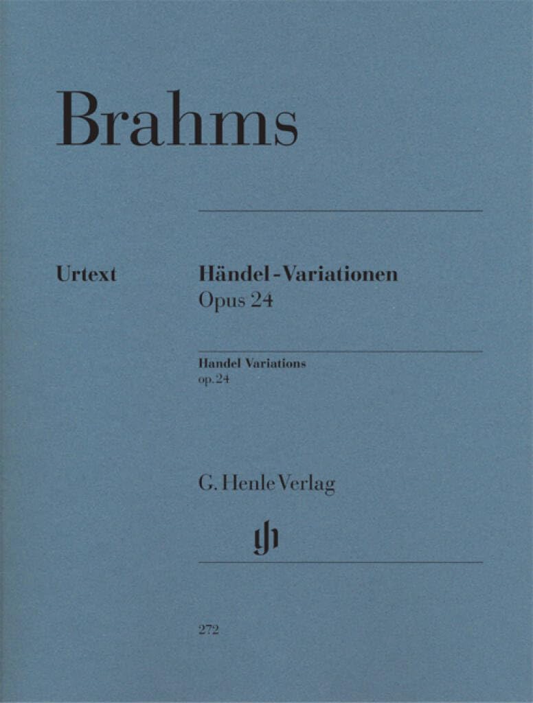 Händel-Variations op. 24 - piano - (HN 272)