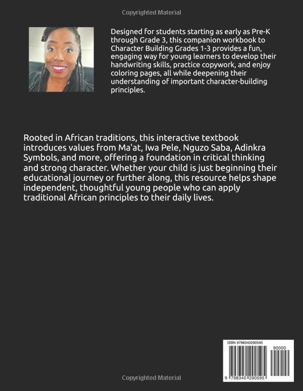 Character Building for African Centered Scholars: Handwriting and Copywork - Image 2