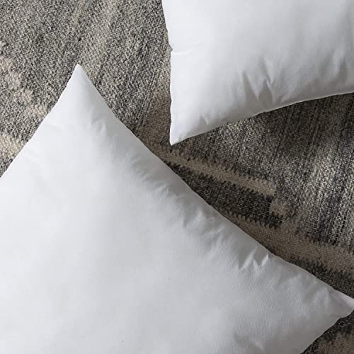 Phantoscope 16 X 16 Pillow Inserts, Set Of 4 Hypoallergenic 100% Virgin Fiber Square Form Decorative Throw Pillow Inserts, Made In Usa Couch Bed Pillows - 16 Inches #TOP6