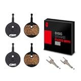 EASTERN POWER 2 Pairs Bicycle Disc Brake Pads for Avid BB5 and Promax MTB Bikes, Resin/Semi-Metallic