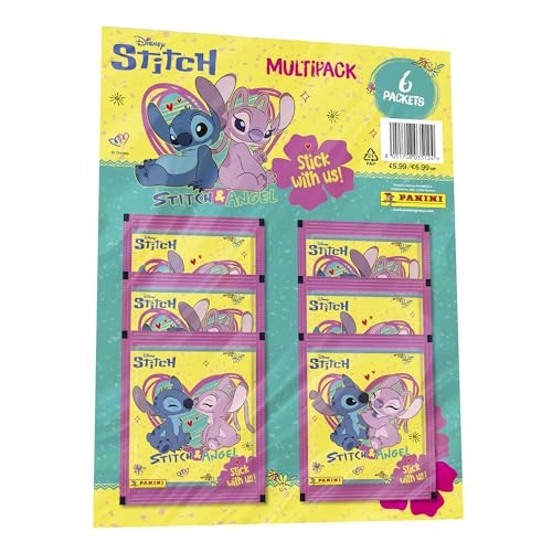 Stitch & Angel Stick with Us Sticker Collection - Multipack