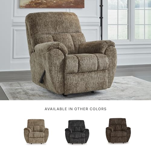 Signature Design by Ashley RiverCam Manual Rocker Recliner Chair, Taupe - image 3