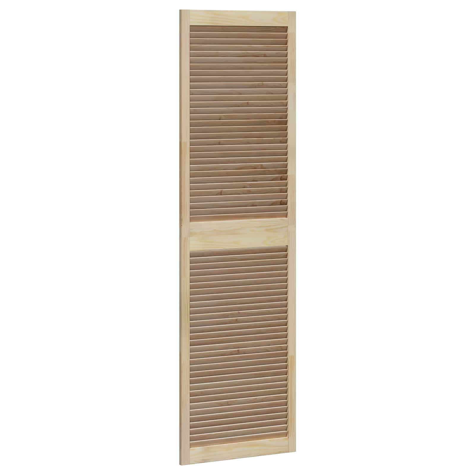Genérico Puerta de Armario con Puerta 2 pcs Natural 140.5 x 2 x 59.5 cm,Bricolaje,Accesorios de Bricolaje,Ferretería para armarios,Puertas de armarios-42019277