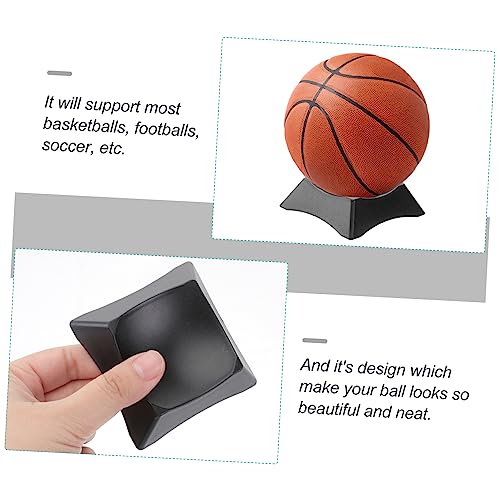 Cabilock 9 Unidades Suporte De Bola Rack De Mesa De Exibição De Basquete Estante Esportiva Suporte D
