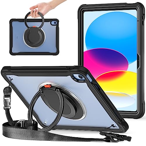 Étui iPad 10e génération 2022 antichoc 11" ACEMO coque arrière transparente
