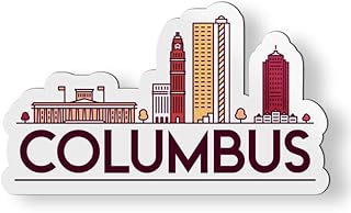 Columbus Ohio Magnet for Car Fridge Locker Metal Door - 4.5"