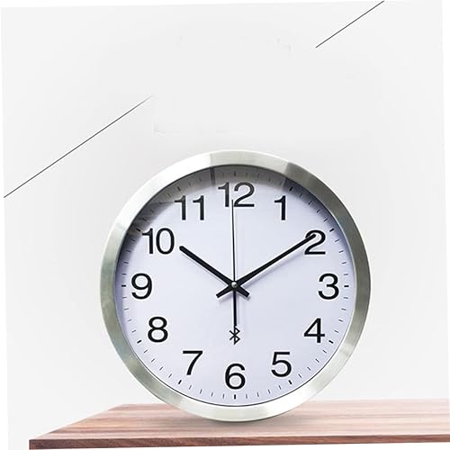 Miniatura 8 de Reloj de pared colgante de pared, reloj de pared extra grande, reloj de pared simple, reloj de tiempo, reloj de pared de metal, reloj de pared