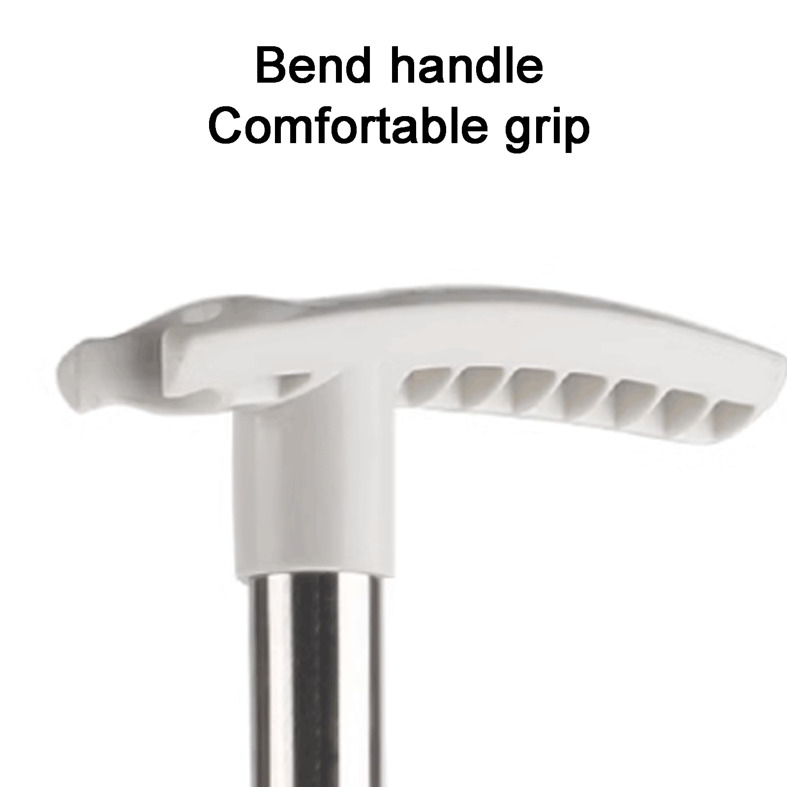Compacto Juego de Escoba y recogedor de plástico, Escoba giratoria con Mango Largo de Acero Inoxidable, recogedor Plegable con Dientes raspadores Ligero