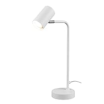 TRIO, Lampada tavolo, Marley 1xGU10, max.5,0 W Finitura: Metallo, bianco opaco L:12,0cm, A:45,0cm, P:25,0cm Interrutore,IP20,Senza illuminante