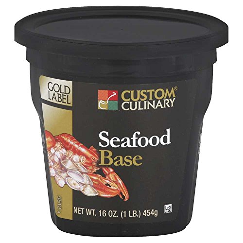 Custom Culinary Gold Label Seafood Base, 1 Pound -- 6 per case.