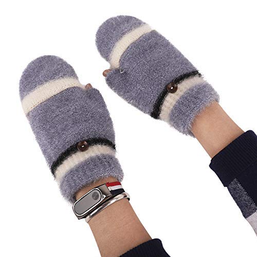 Highwaypay Touchscreen Texting Gloves Outdoor Men's/Women's warm Knit Winter Gloves 2474