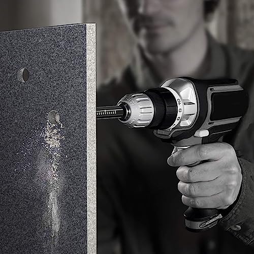 Image of Serplex Engraving Pen Precision Edge Trimming with Comfortable Secure Grip, Durable Adjustable Design, Ideal for Crafting and DIY, Includes Dry Diamond Drill Bits Set