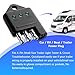 TNAIYH 4 Pin Trailer Tester Connector, 4 Way Straight Flat Trailer Light Wiring Circuit Continuity Tester, Automotive Tow Wire Trouble Shooter Accessories, Universal for SUV RV Sedan
