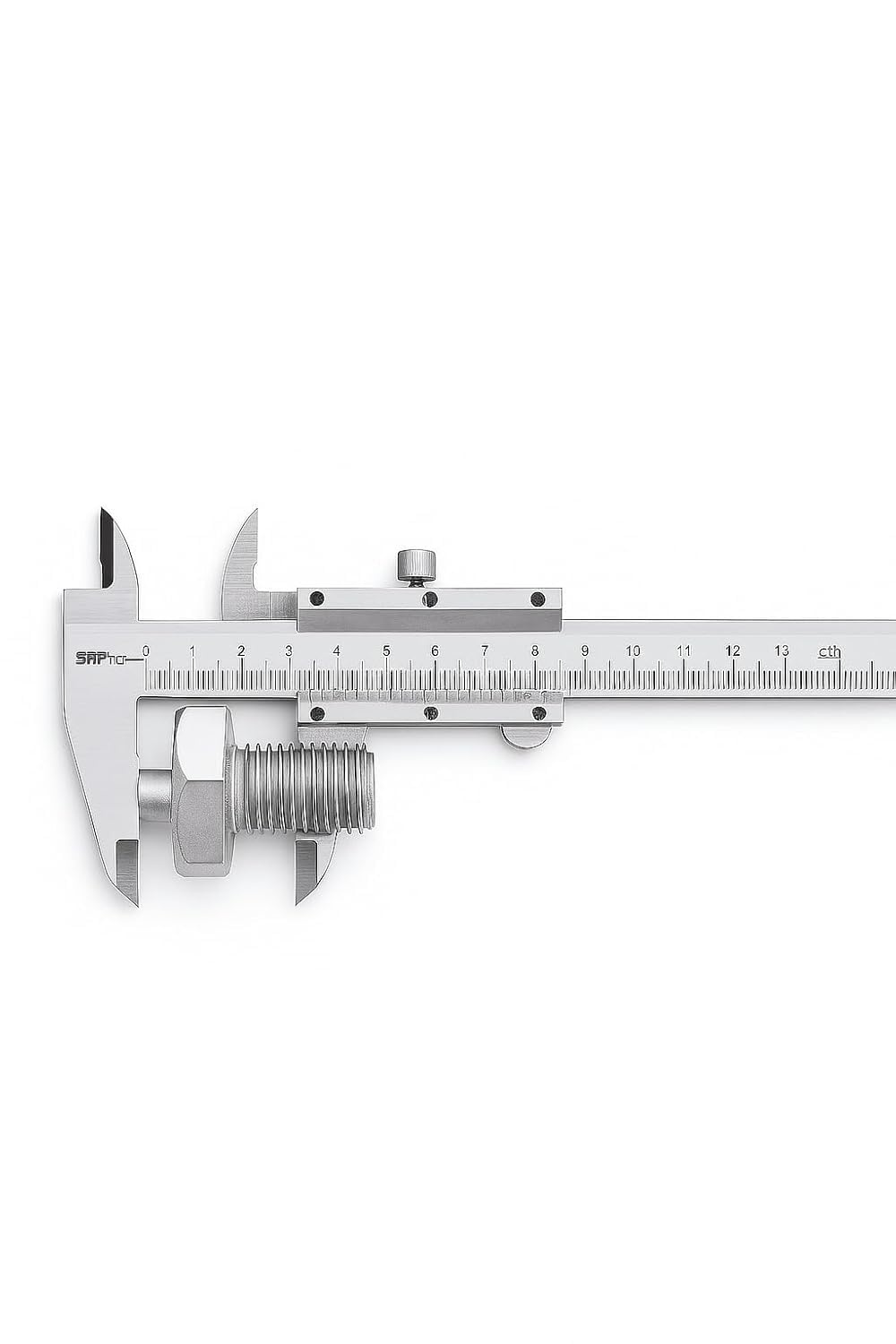Orret Home Analog Kumpas – 150 mm Karbon Çelik Gövde, 0.02 mm Hassasiyetli Ölçüm Aleti, İç-Dış-Derinlik-Step Ölçüm İçin Uygun Teknik Kaliper (Mekanik)