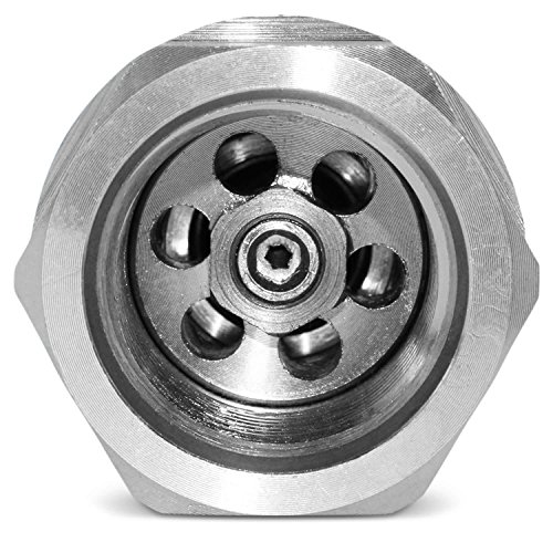 Image of Summit Hydraulics 3 /4 inch SAE -12 Flat Face Hydraulic Quick Connect Couplers /Couplings Set with Dust Caps (Pack of 2)