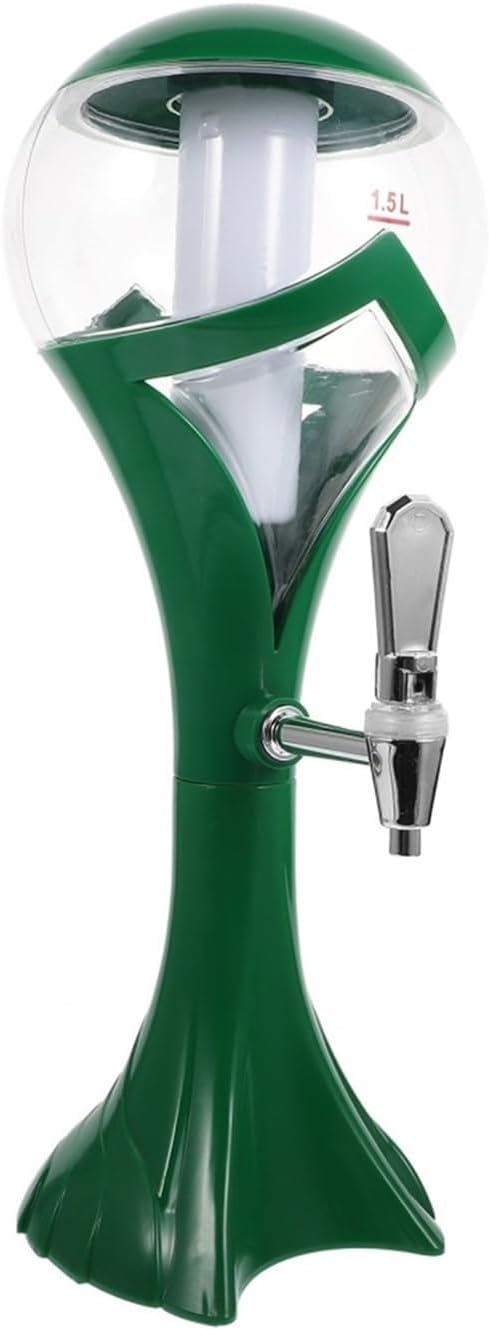 Beer Tower Barrel TowerCreative Commercial Wine Column 1.5L Beer Cannon Bubble Juice Dispenser Oil Barrel Beer Wine Dispenser Party Tower Beverage Dispenser