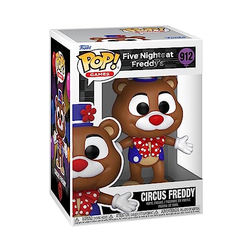Funko POP! Games: Five Nights at Freddy's - Circus Freddy Fazbear - Collectable Vinyl Figure - Gift Idea - Official Merchandise