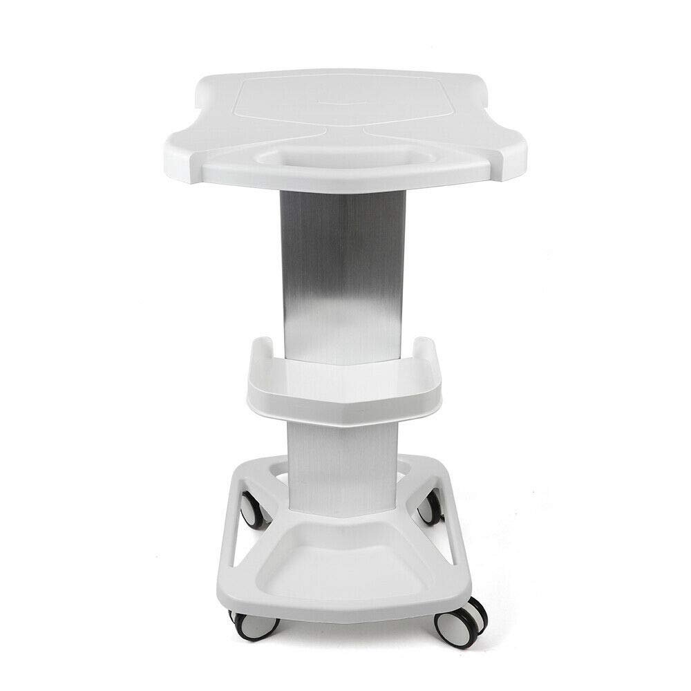 Salon Trolley Special Cart, Aluminum Alloy Mobile Stand Assembled for Ultrasonic Cavitation RF Machines Salon Spa Beauty Tattoo Cart Rolling Trolley