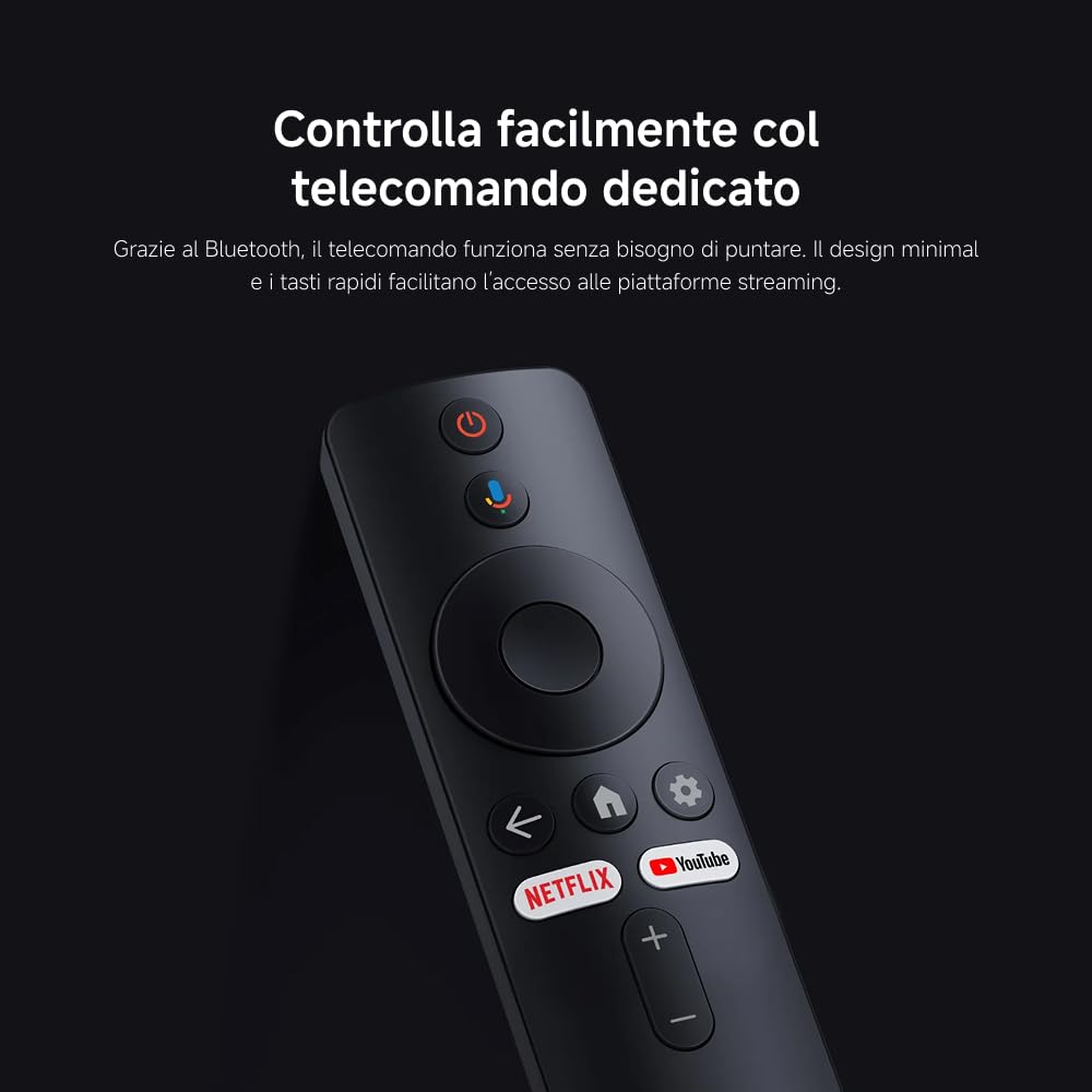 Xiaomi L1 Proiettore Intelligente 1080P con Google TV & Netflix, Proiettore Portatile Home Cinema, Autofocus & Keystone, HDR10/HLG, Schermo 120", WiFi 5G Bluetooth, Audio Dolby