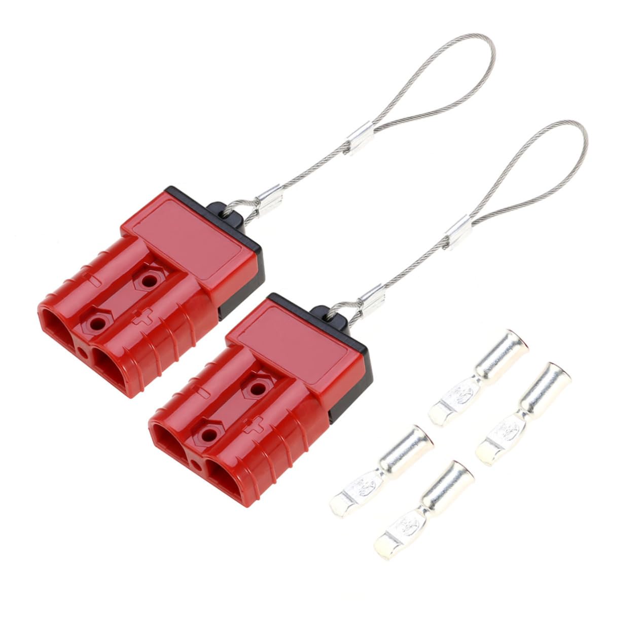 OUNONA Connector Kit Quick Connect Wire Harness for ATV Quad Winch 3 3/16 x 1 3/8 x 1/2