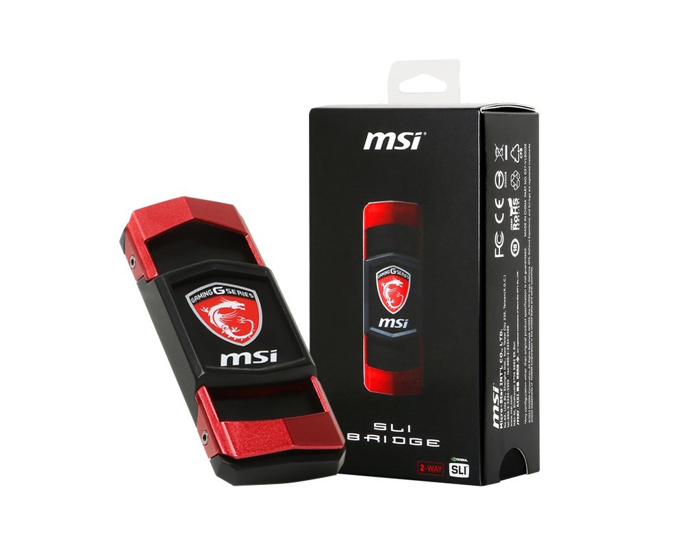 Amazon | MSI 2WAY SLI BRIDGE L 2-Way SLI用ブリッジアダプタ