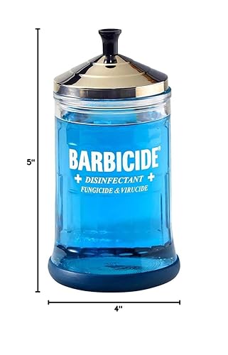 Miniatura 7 de Barbicide Tarro desinfectante, tamaño mediano, versión original, 21 oz
