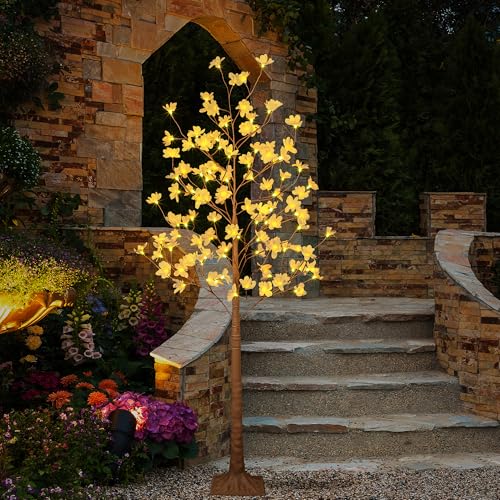 Lightshare-6FT-Lighted-Magnolia-Tree-120L-Artificial-Plant-Faux-Plant-Tree-with-Warm-White-Lights-for-Spring-Indoor-Outdoor-Home-Party-Wedding-DecorationMagnolia-Tree Lightshare 6FT Lighted Magnolia Tree 120L Artificial Plant Faux Plant Tree with Warm White Lights for Spring Indoor Outdoor Home Party Wedding DecorationMagnolia Tree