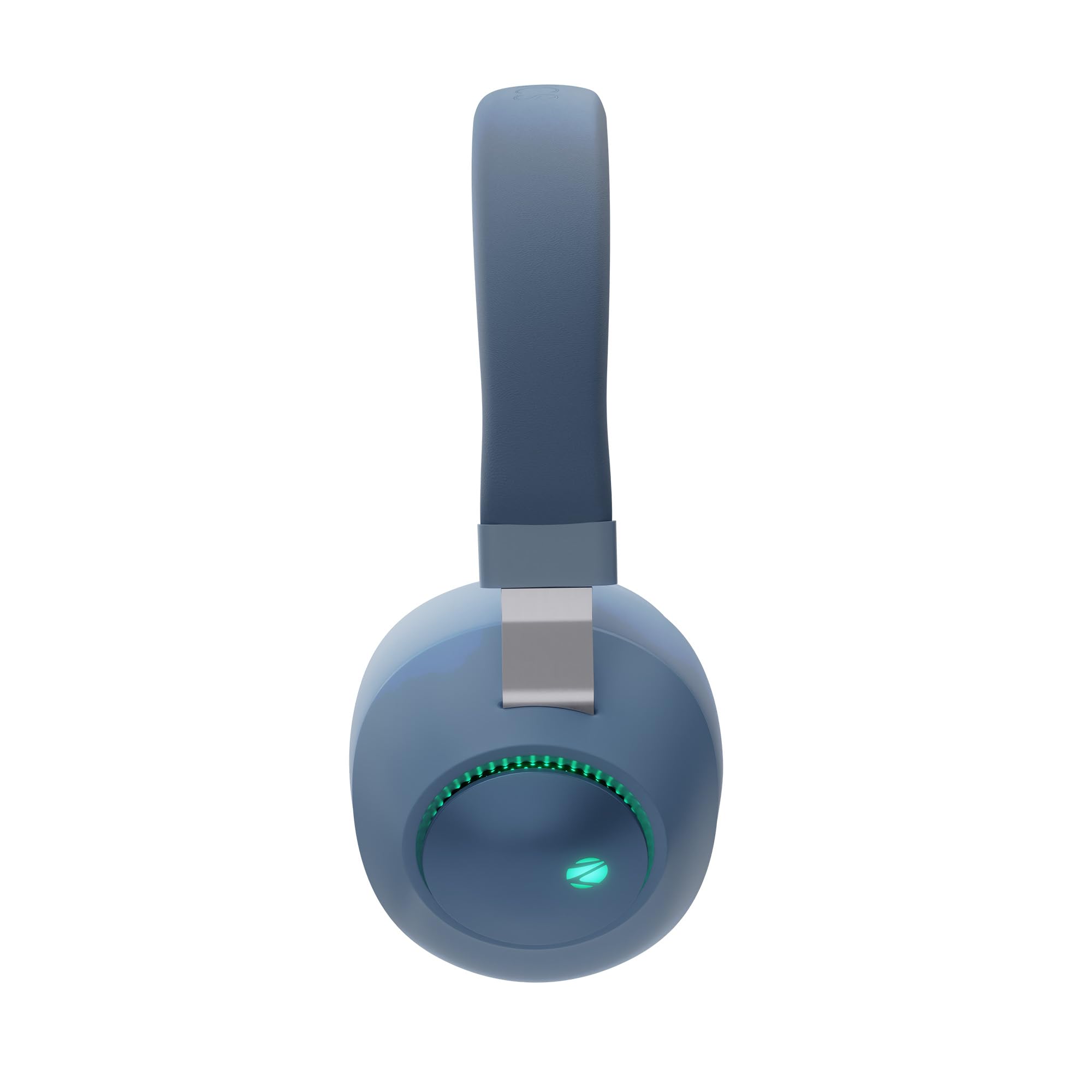 ZEBRONICS Duke (2026 Upgrade) Wireless Headphone, BT v5.3, Upto 60 hrs Playback, 40mm Drivers, Deep Bass, ENC, Gaming Mode, Dual Pairing, LED Lights, Media/Volume Control, Call Function (Blue) — Amazon image 11