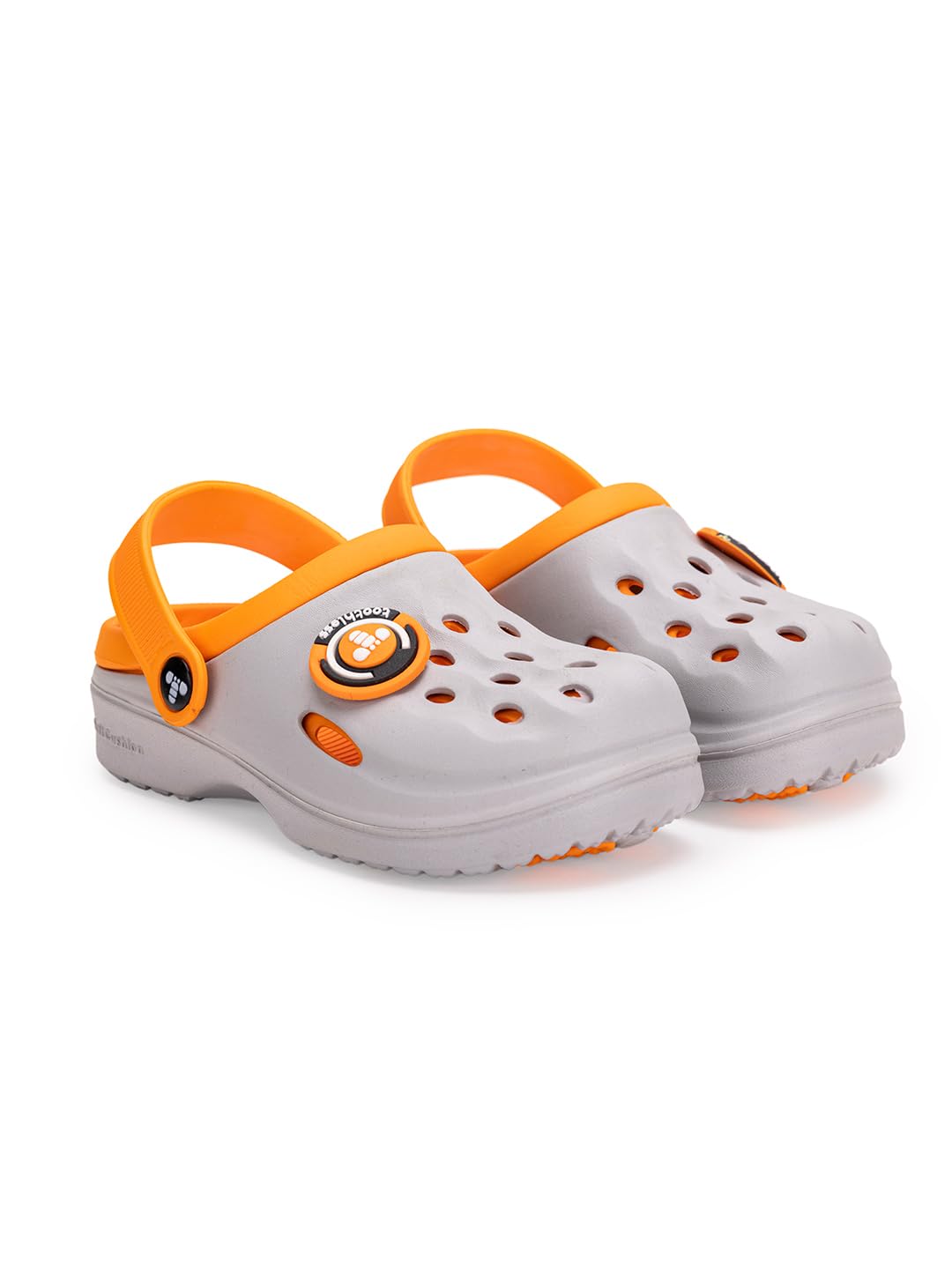 toothless Kids Boys Grey-Orange Clogs (5.5-6 Years) (B0CZ94MG1Y) Amazon Price History, Amazon Price Tracker
