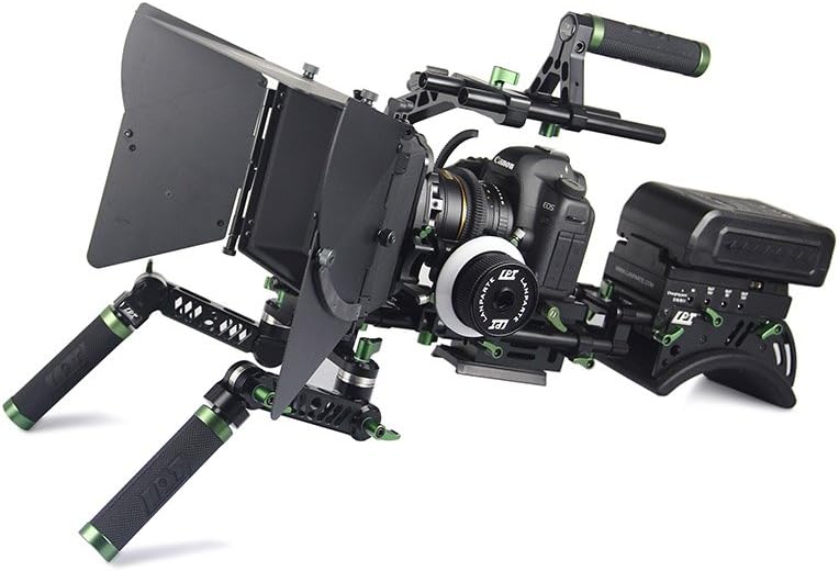 Up To 50% OFF Lanparte PK-01 Pro DSLR Camera Rig for HD Video Shooting (Black)