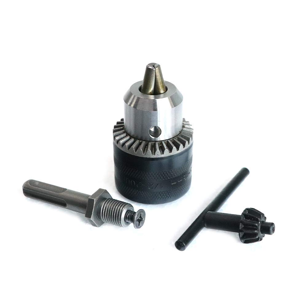Drill Chuck Size 13mm 1/2 inch With SDS Adaptor Key Set for Impact Drills and Rotary Hammers (B08LZJCVFJ) Amazon Price History, Amazon Price Tracker