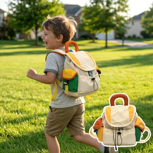Conjunto de mochila casual para viagens em família, essencial para escalada de montanhas e acampamento, essencial para viagens em família (pequena)