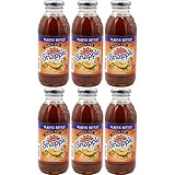 Snapple Peach Tea, All Natural, 16oz Bottle (Pack of 6, Total of 96 Fl Oz)