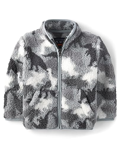 The Children's Place Baby Boy's and Toddler Cozy Fuzzy Sherpa Jacket