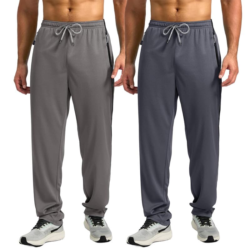 Pinkmint Men’s Combo Track Pant l Spendex Pocket Regular Track Pant l Stylish Sports & Gym Wear (Pack of 2)