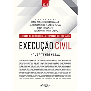 Capa do livro EXECUÇÃO CIVIL - NOVAS TENDÊNCIAS - 1ª ED - 2022