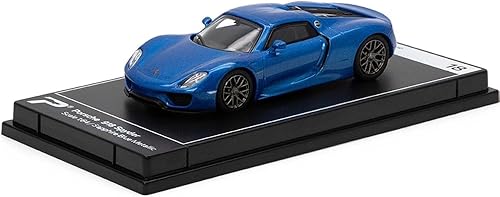 Escala 164 Porsche 918 Spyder Sapphire Blue Metallic Hypercar League Collection No.18 disponible en Yaxa Costa Rica