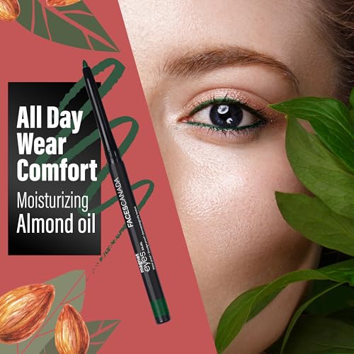 Image of FACESCANADA Magneteyes Color Kajal - White Serenity 06, 0.30g | Highly Pigmented Kohl | 12 Hr Long Stay | Matte Finish | Single Stroke Glide | Water Proof | Smudge Proof | Almond Oil Enriched