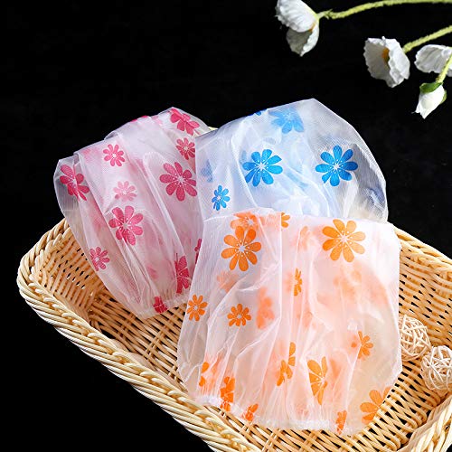 Reusable Waterproof Elastic Eva Free-Size Bathroom Shower Caps Bath Reusable Shower Cap for Women and Girl's (Multi-color) (Pack Of 3)-picture-21
