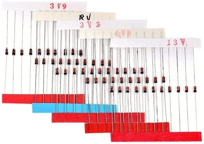 300Pcs (2V ~ 39V) 30 values 1/2W 0.5W Zener Diode set mixed assortment KIT