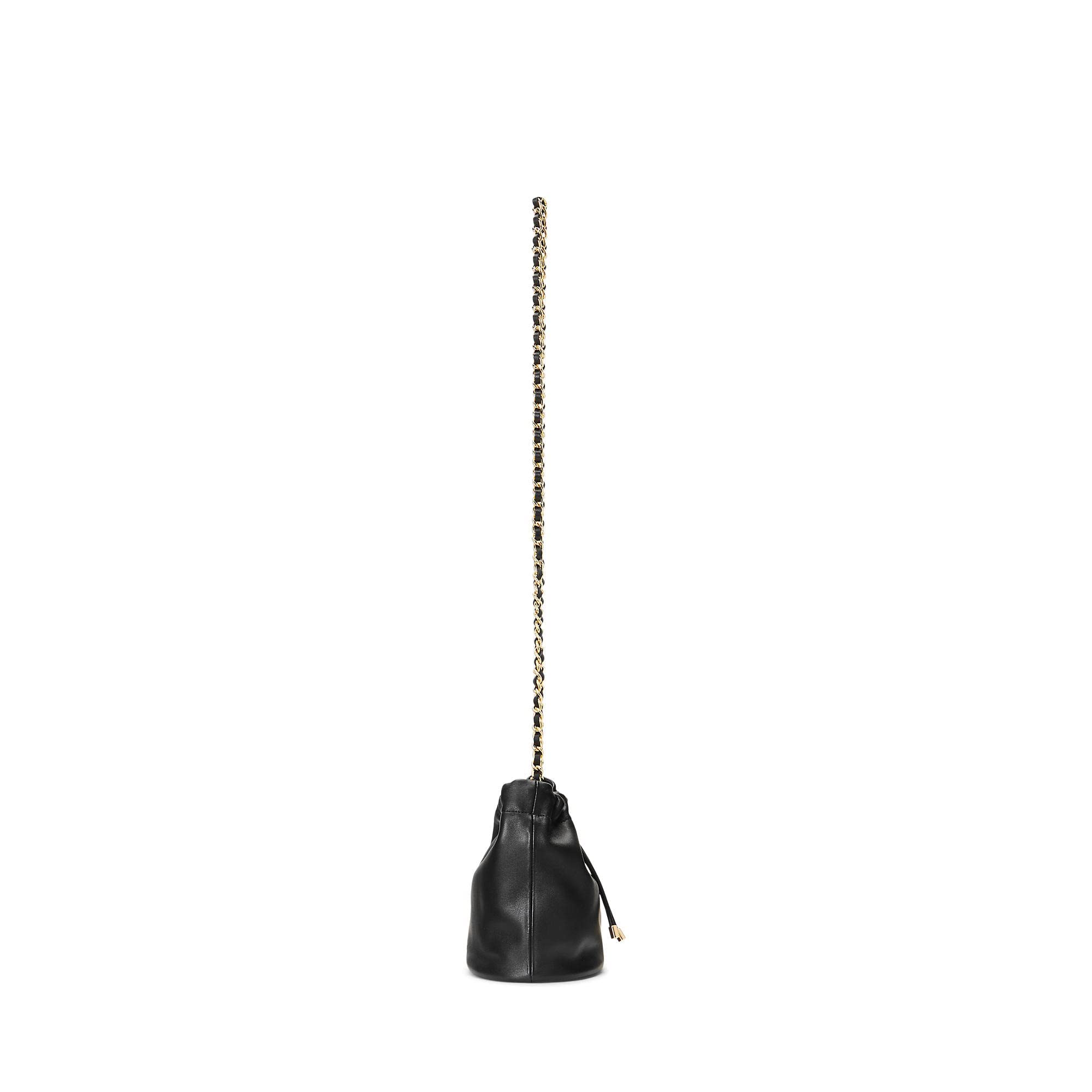 Lauren Ralph Lauren Nappa Leather Medium Emmy Bucket Bag