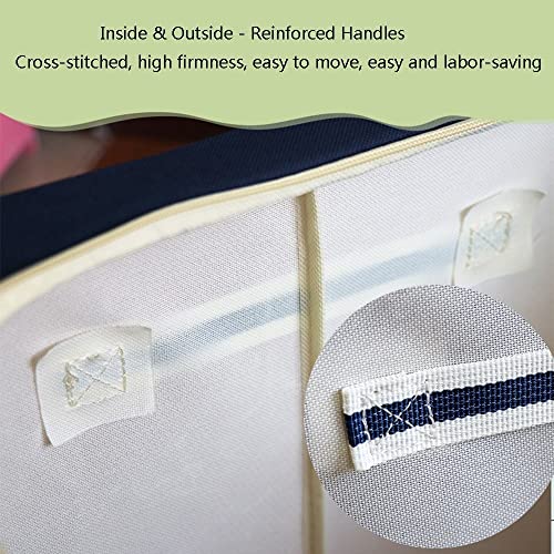 Rangement de couettes sous le lit et boîte pliable pour articles ménagers - 6