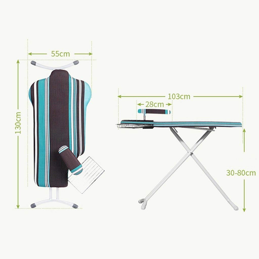 Rack da Stiro per Grandi Aree, ASSE da Stiro in Metallo stereoscopico Accessori per la Stiratura del Soggiorno della casa dell'hotel