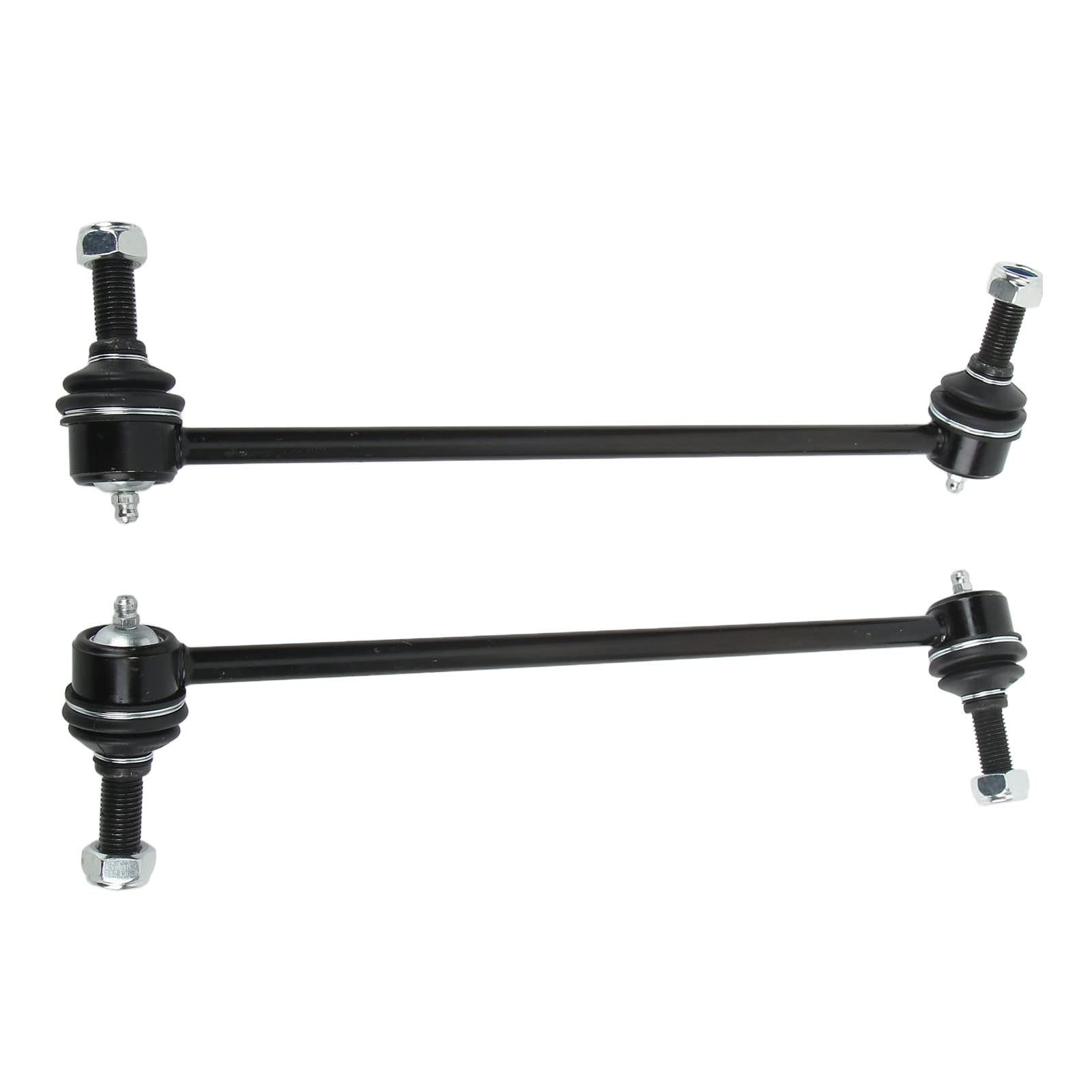 2 sztuki łączników końcowych stabilizatora przedniego Metal poddany obróbce cieplnej Kompatybilny z 2008-2009 Equinox 3.4L, 2006-2007 Torrent, 2002-2007 Saturn Vue – zastępuje