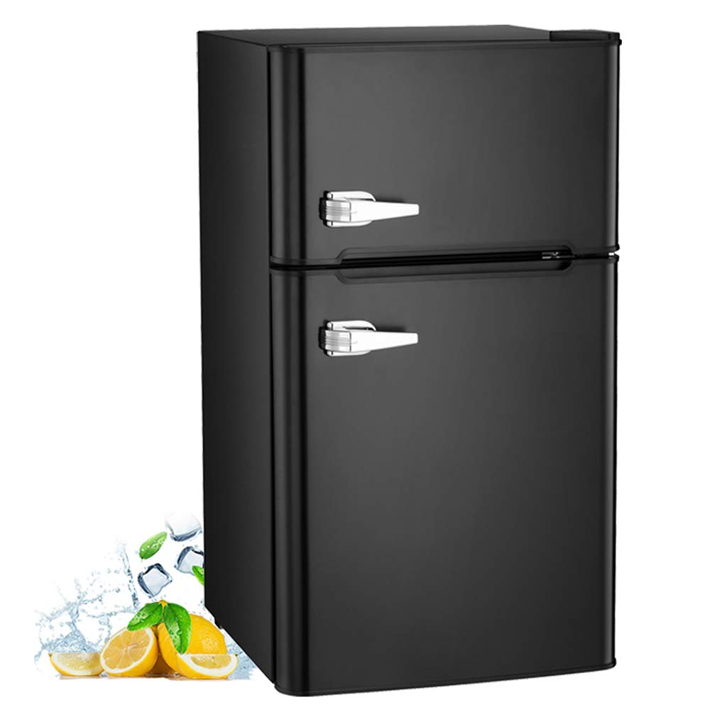 refrigerator small double door