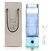 ST SYNTEAM Hydrogen Water Bottle, Rechargeable Hydrogen Water Generator with SPE and PEM Technology, Dupont ionzing Membrane Make Hydrogen Content up to 1000-1200 PPB and PH of 7.3-8.5