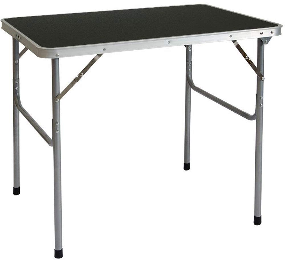 Tavolino Da Campeggio Pieghevole Relaxdays - 70x80x60 Cm, Alluminio, Leggero | Per Picnic - Foto 2