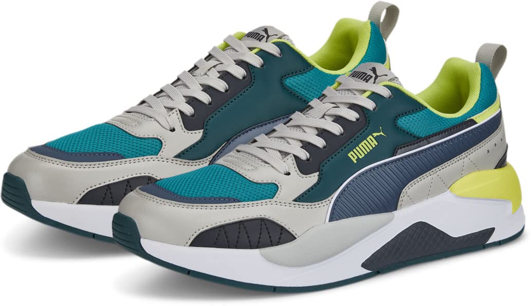 PUMA Mens X Ray 2 Square Lace Up Sneakers Shoes Casual - Grey