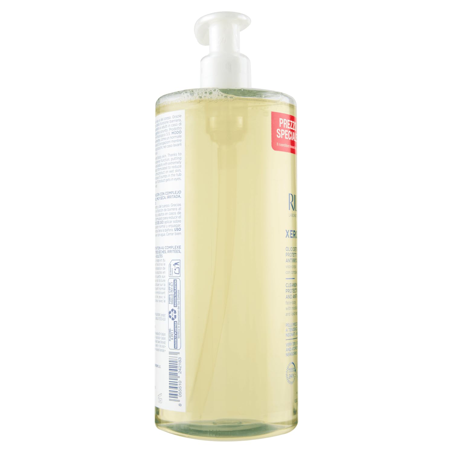 Rilastil Xerolact Olio Detergente Protettivo Pelli Secche, Special Price, 1000 ml