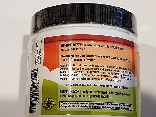 Morning Buzz Energy Drink Powder, Sports Nutrition Endurance And Energy Product, 30 Servings Fruit Punch, 8 Ounces #TOP1